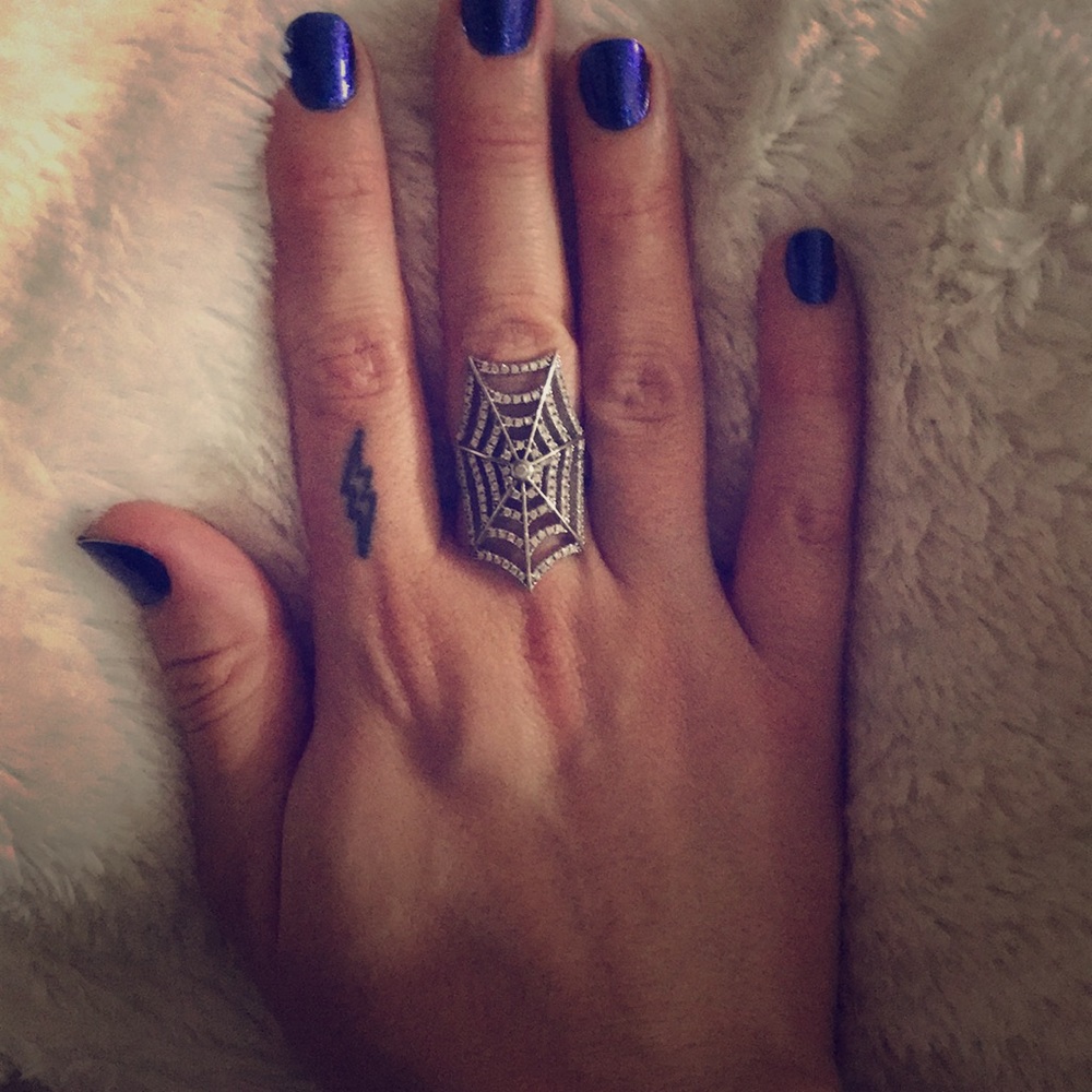 🕸Spiderweb ring🕷